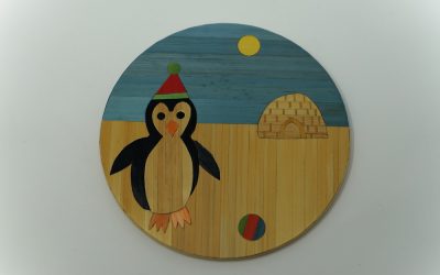 Wandschmuck Pingouin